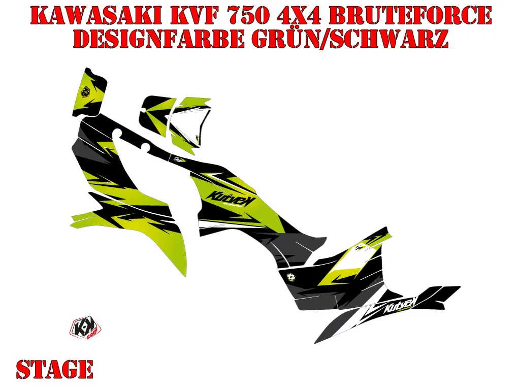Stage Green for Kawasaki Bruteforce KVF 750 ab 2012+