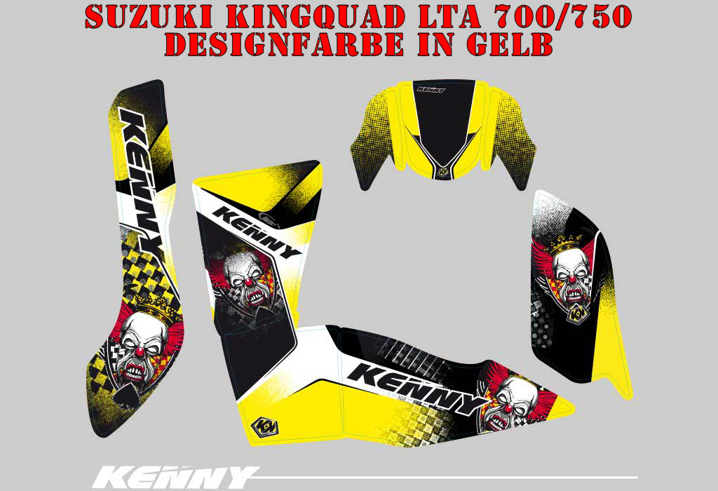 Kenny Gelb für Suzuki King Quad LT-A 700/750 AXI