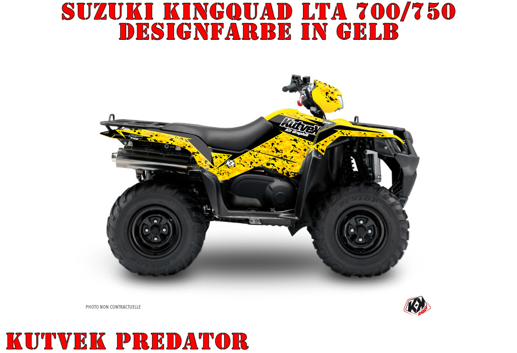 Predator Gelb für Suzuki King Quad LT-A 700/750