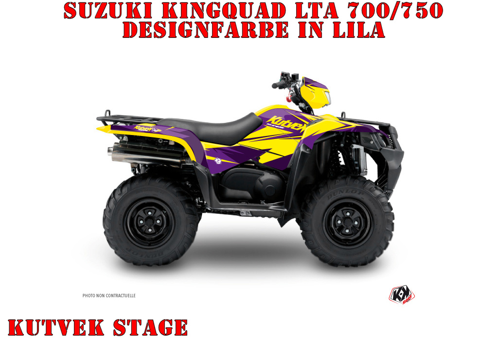 Stage Lila für Suzuki King Quad LT-A 700/750