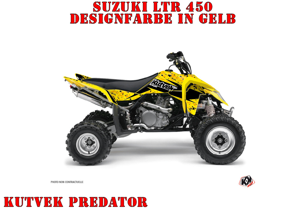 Predator Schwarz für Suzuki LTR 450