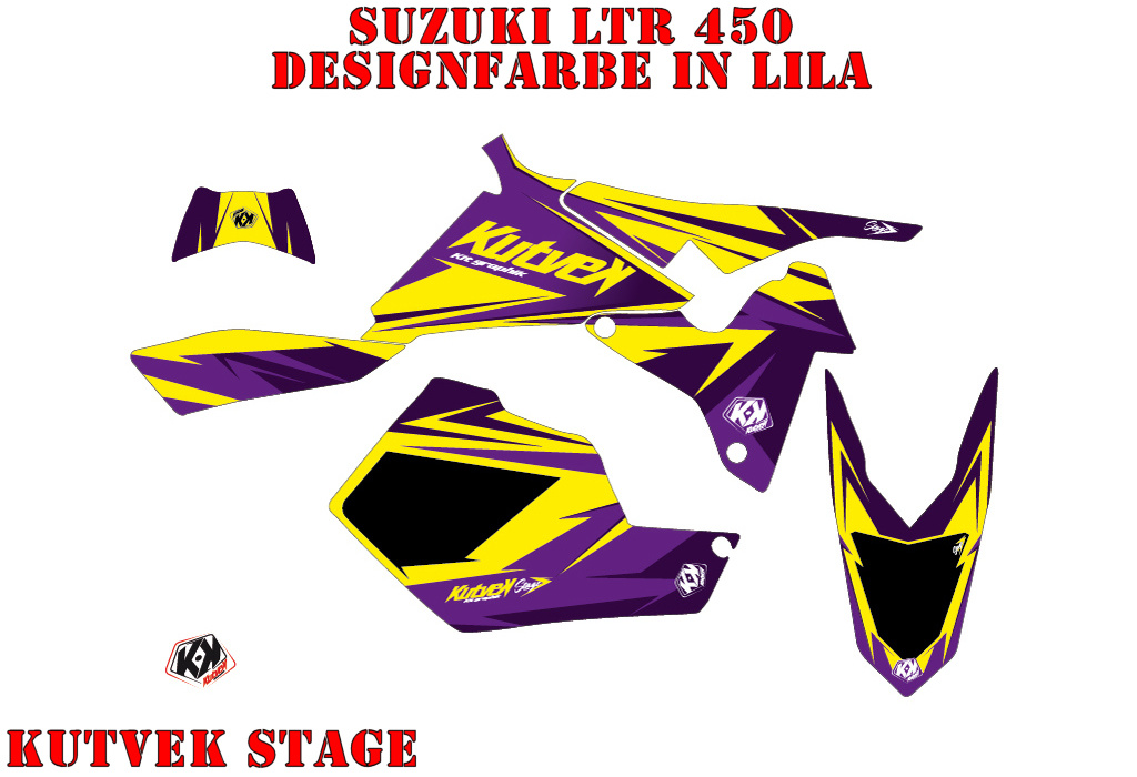 Stage Lila für Suzuki LTR 450