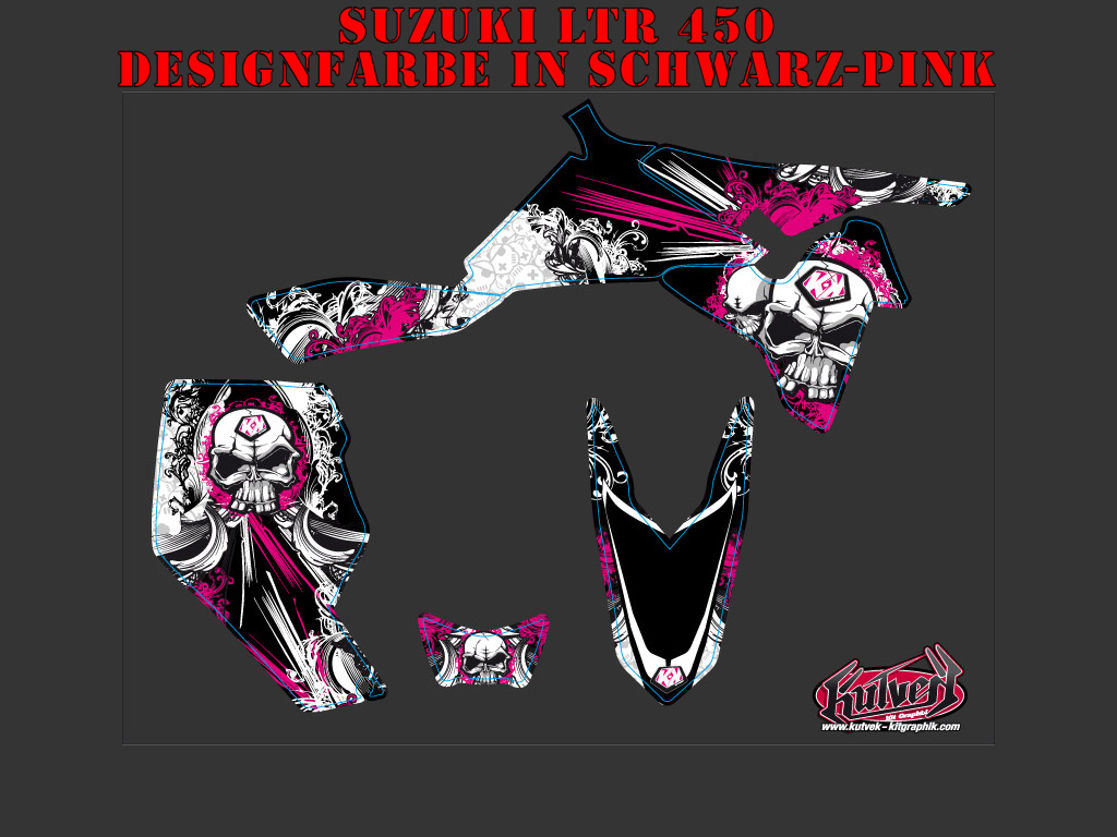 Trash Pink für Suzuki LTR 450