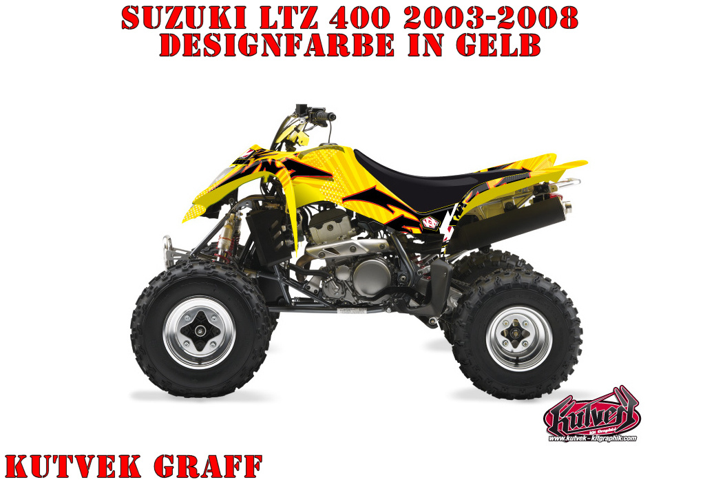 Beispiel Bild für die Farben, Graff für Suzuki LTZ 400 2003-2008