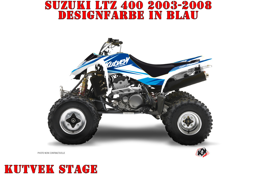 Beispiel Bild für die Farben, Stage Blau für Suzuki LTZ 400 2003-2008