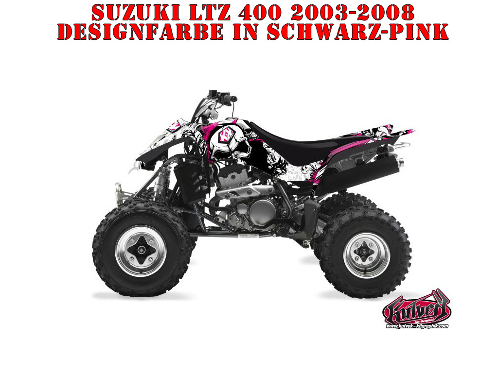 Trash Pink für Suzuki LTZ 400 2003-2008