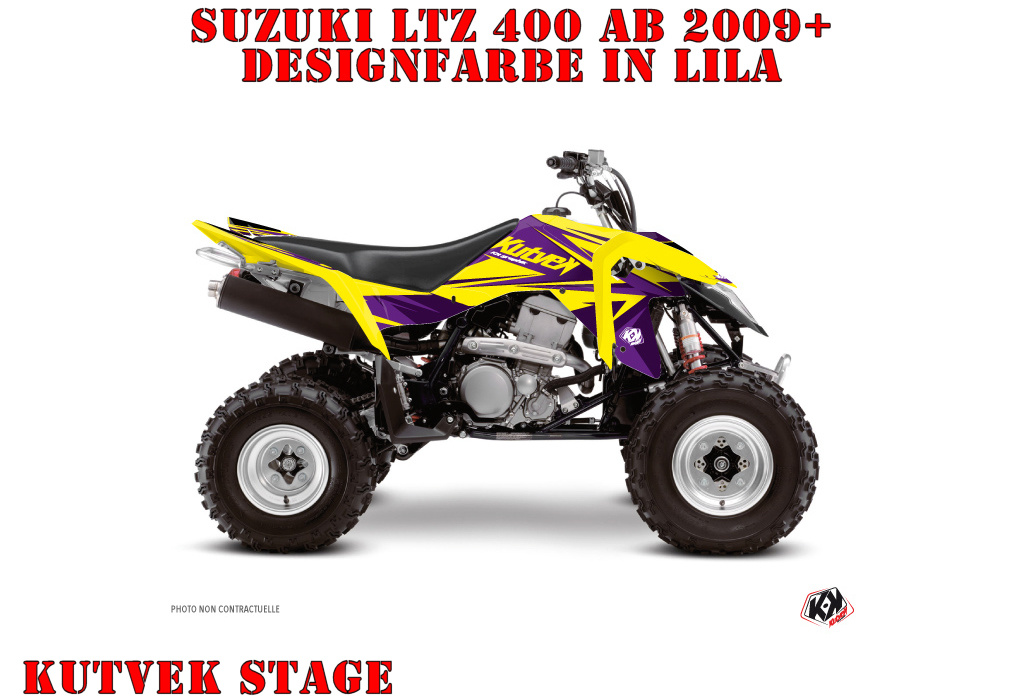 Stage Lila für Suzuki LTZ 400 ab 2009+