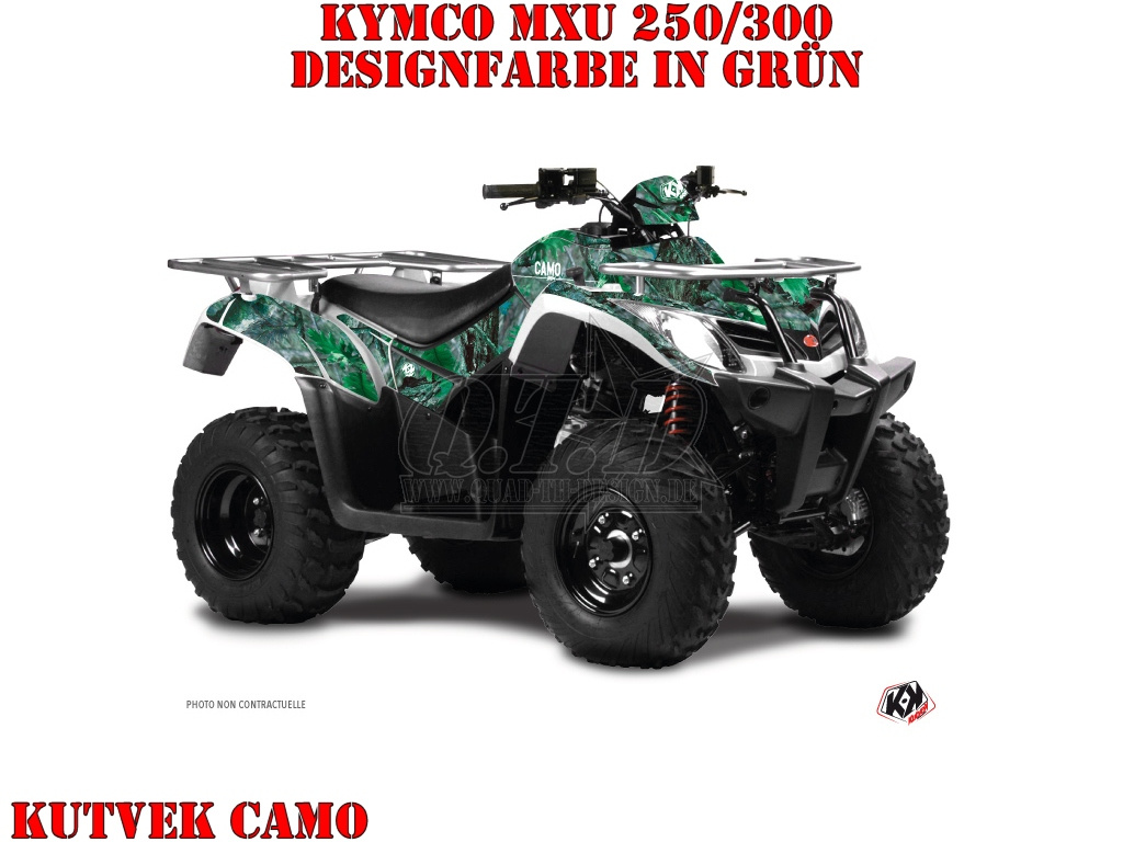 Beispiel Bild für die Farben, Camo Grün für Kymco MXU 250/300