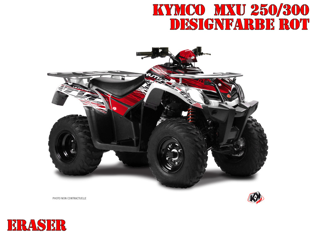 Beispiel Bild für die Farben, Eraser Rot für Kymco MXU 250/300