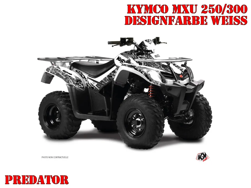 Predator White for Kymco MXU 250/300