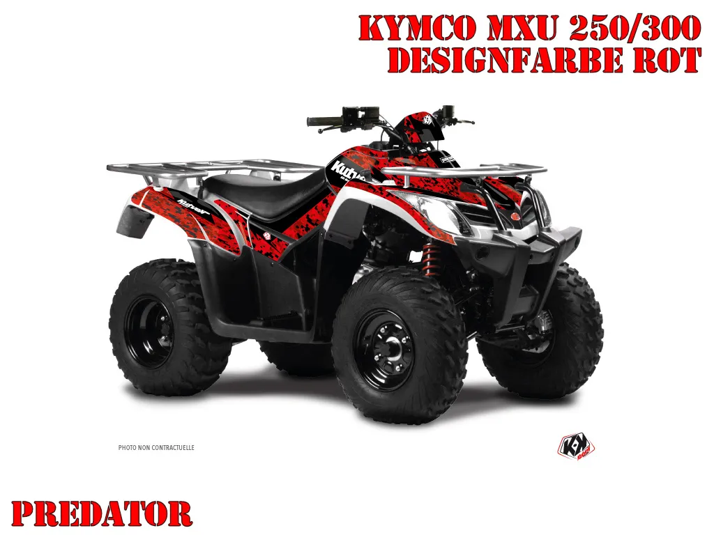 Predator Red for Kymco MXU 250/300