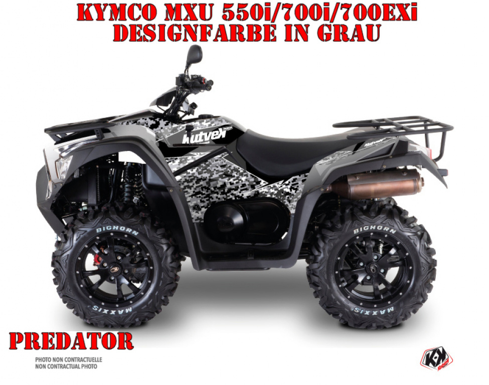 Predator Grey for Kymco MXU 550/700i