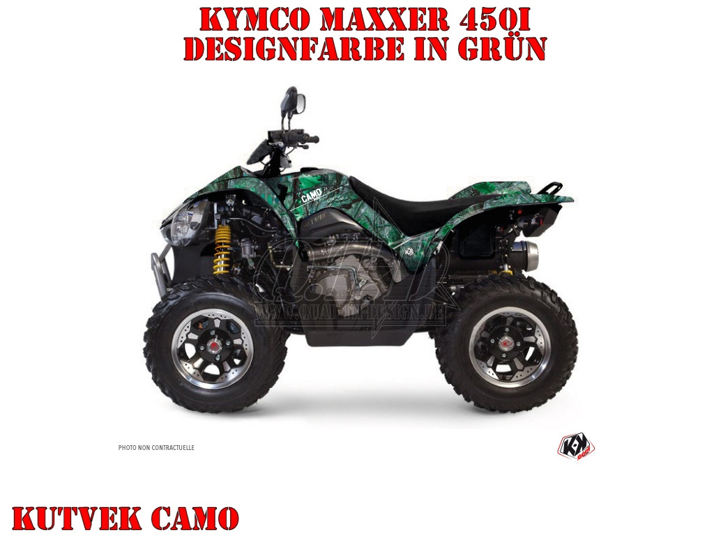 Camo Grün für Kymco Maxxer 450i