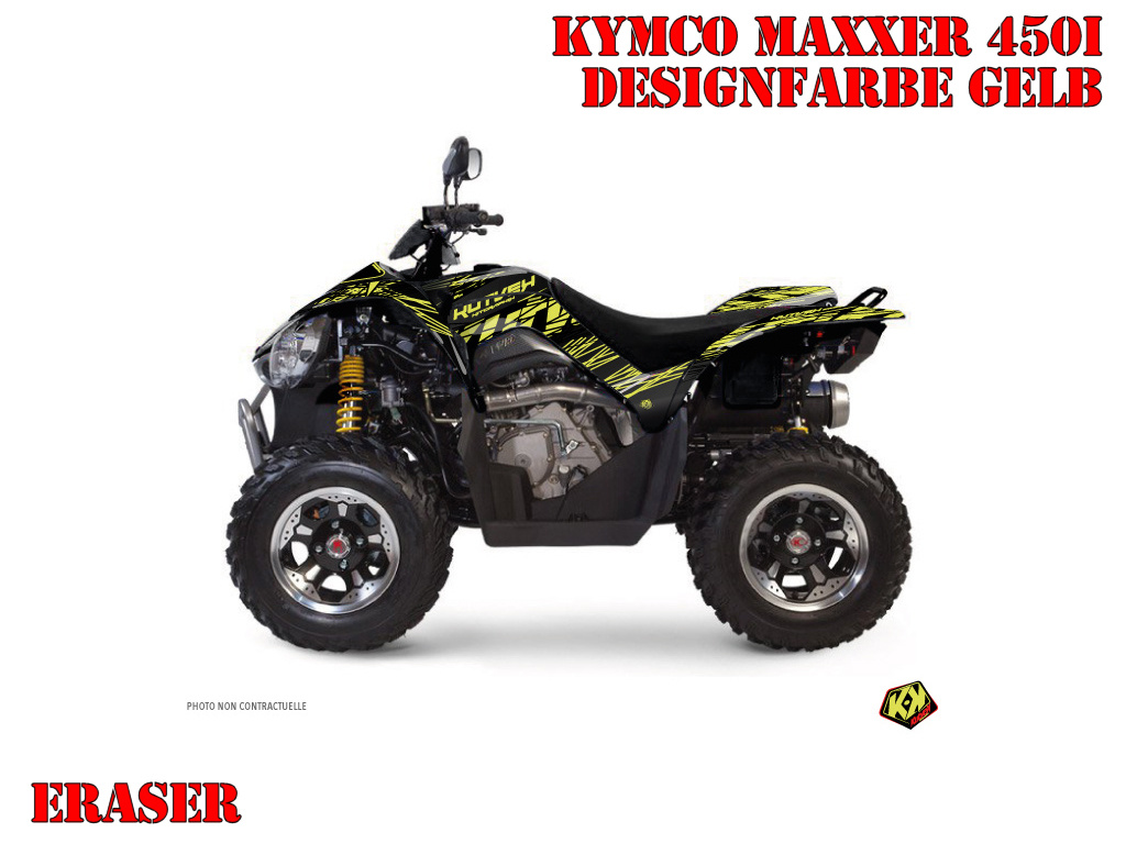 Eraser Gelb für Kymco Maxxer 450i