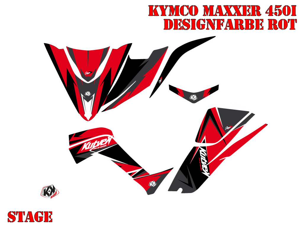 Stage Rot für Kymco Maxxer 450i