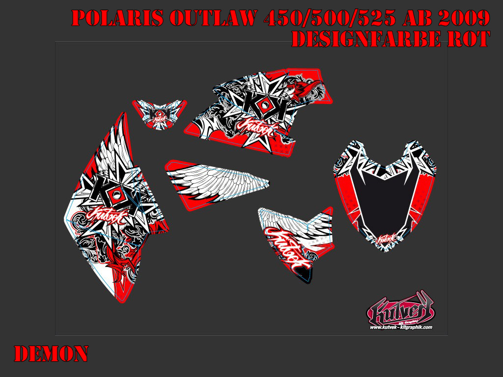 Demon for Polaris Outlaw 450/500/525 up 2009+