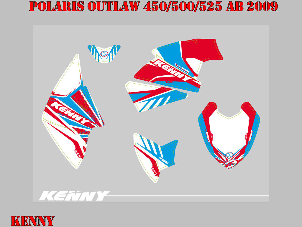 Kenny for Polaris Outlaw 450/500/525 up 2009+