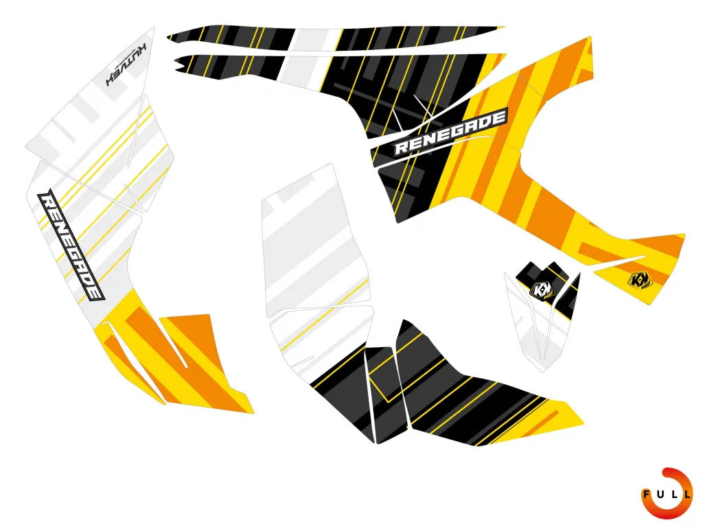Kinetik Gelb Full kit für CAN-AM Renegade