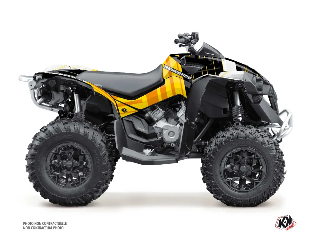 Kinetik Gelb Full kit für CAN-AM Renegade