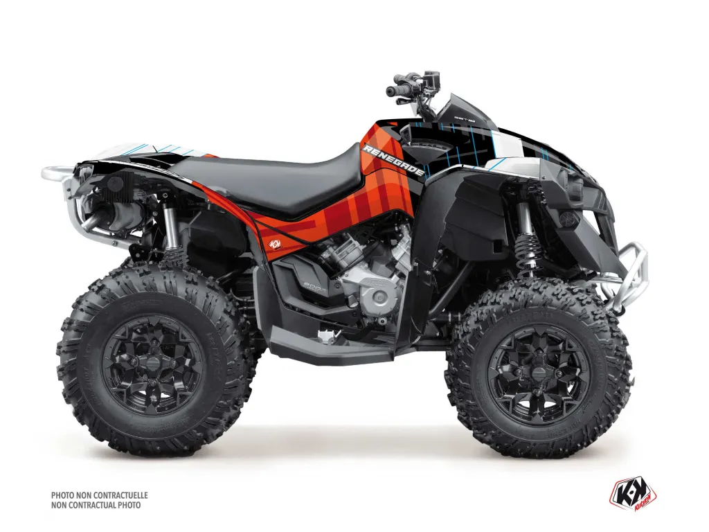 Kinetik Rot Full kit für CAN-AM Renegade