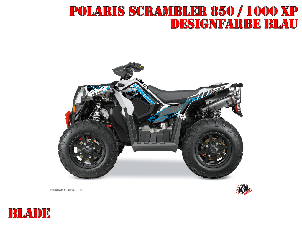 Example picture for thr colors, Blade Blau Standard Kit für Polaris Scrambler 850/1000 XP 2013-2022
