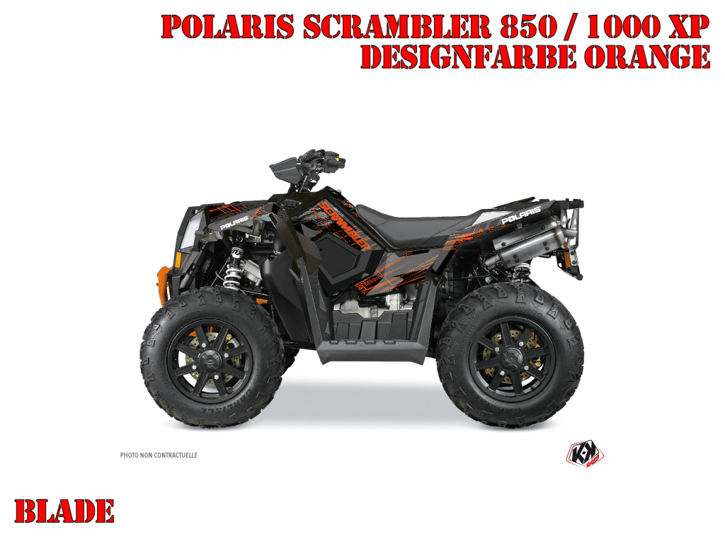 Example picture for thr colors, Blade Orange Standard Kit für Polaris Scrambler 850/1000 XP 2013-2022