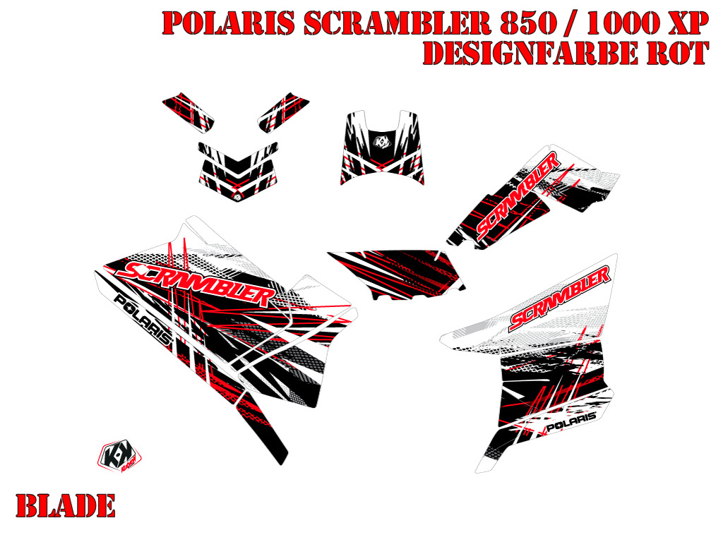 Example picture for thr colors, Blade Rot Standard Kit für Polaris Scrambler 850/1000 XP 2013-2022
