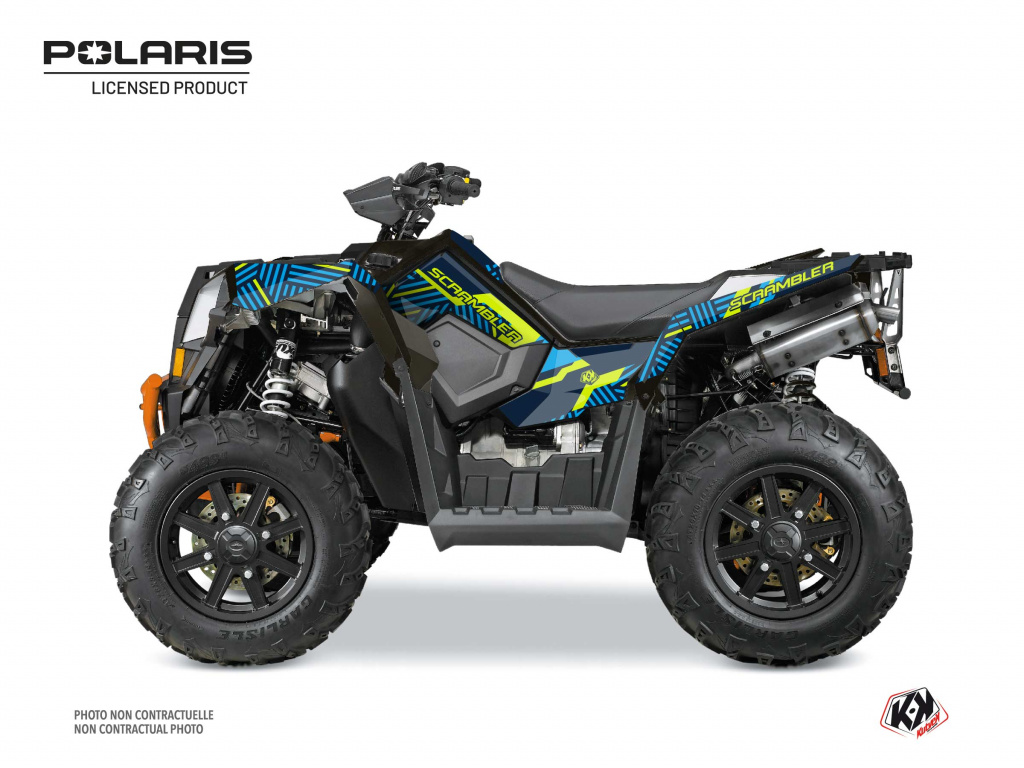 Beispiel Bild für die Farben, Epik Blue Standard Kit for Polaris Scrambler 850/1000 XP 2013-2022