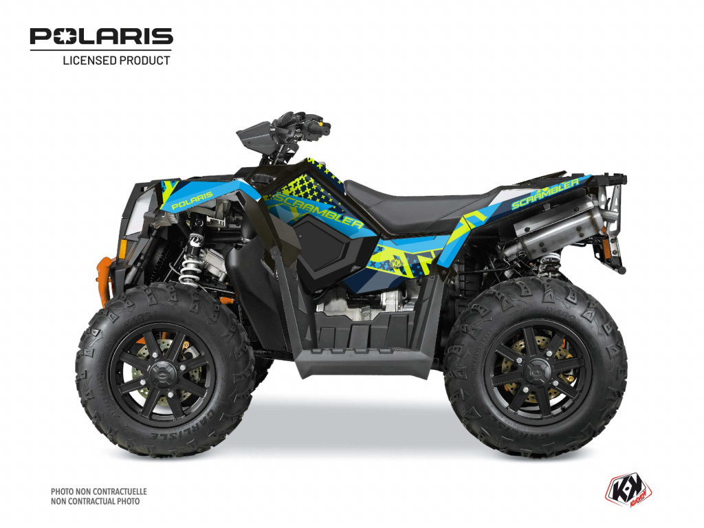 Beispiel Bild für die Farben, Stun Blue Standard Kit for Polaris Scrambler 850/1000 XP 2013-2022