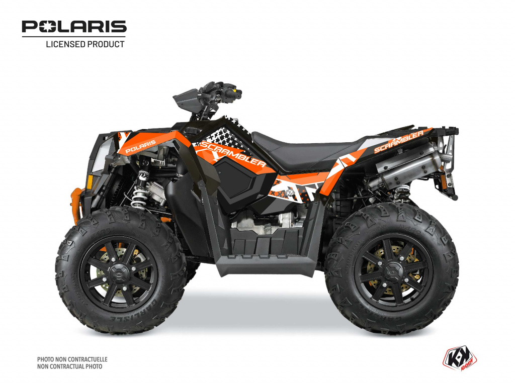 Beispiel Bild für die Farben, Stun White Standard Kit for Polaris Scrambler 850/1000 XP 2013-2022