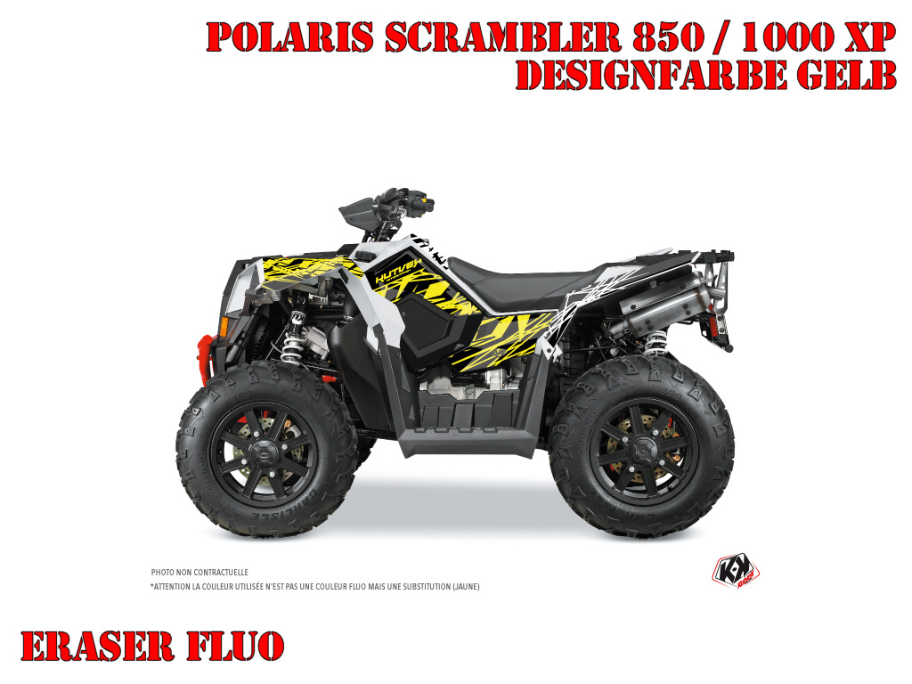Eraser Gelb Standard Kit für Polaris Scrambler 850/1000 XP 2013-2022
