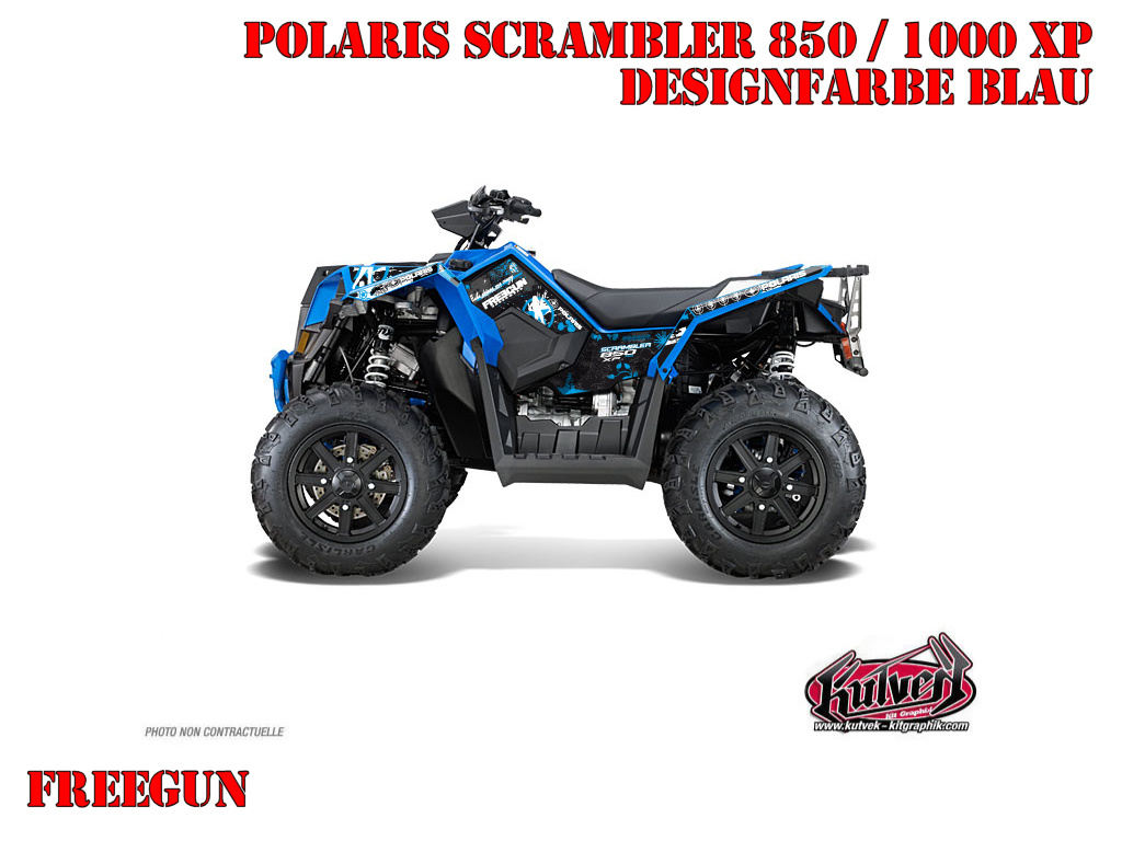 Freegun Blau Standard Kit für Polaris Scrambler 850/1000 XP 2013-2022
