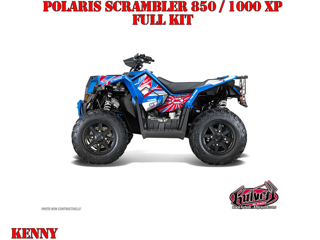 Beispiel Bild für die Farben, Kenny Full Kit for Polaris Scrambler 850/1000 XP 2013-2022