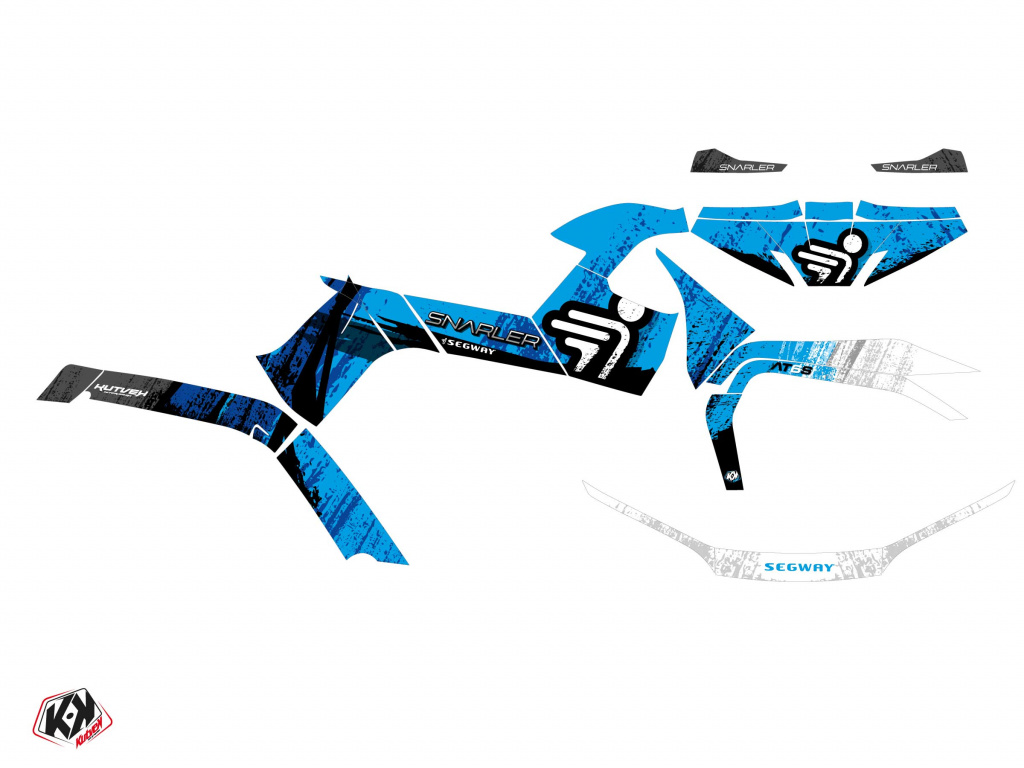 Example picture for thr colors, Boggy Blue for Segway Snarler AT6 S