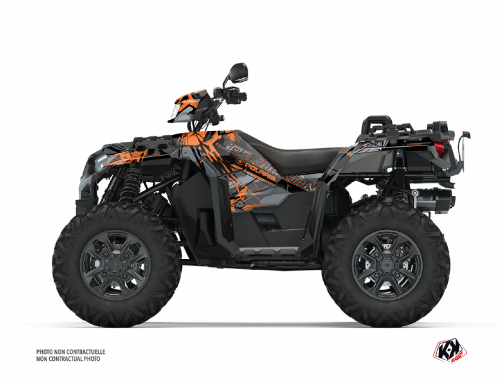 Evil Grau-Orange Standard Kit für Polaris Sportsman 1000 XP-S ab 2020+