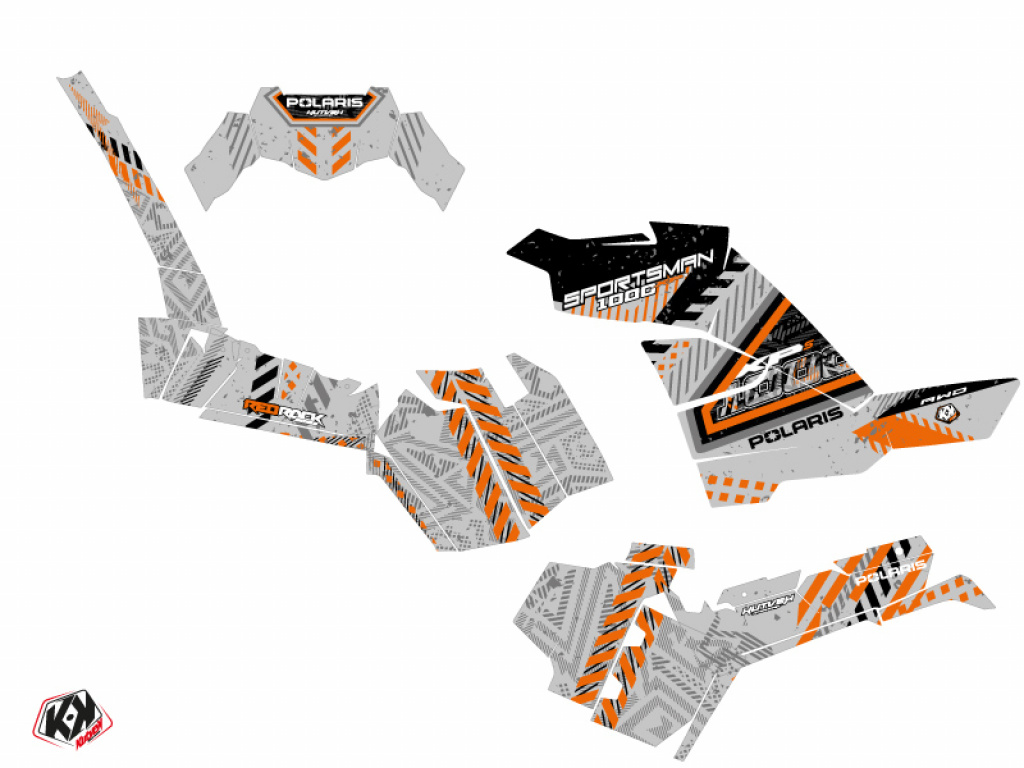 Redrock Grau-Orange Standard Kit für Polaris Sportsman 1000 XP-S ab 2020+
