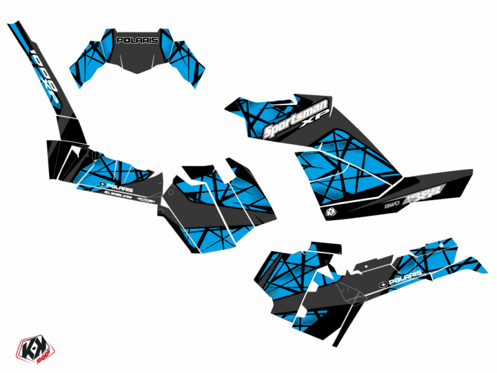 Spin Blau Standard Kit für Polaris Sportsman 1000 XP-S ab 2020+
