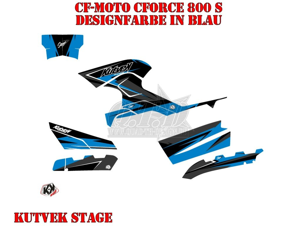 Stage Blue for CF-Moto CForce 800 S 2014-2018