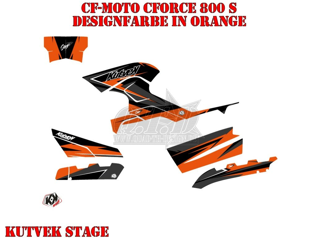 Stage Orange for CF-Moto CForce 800 S 2014-2018