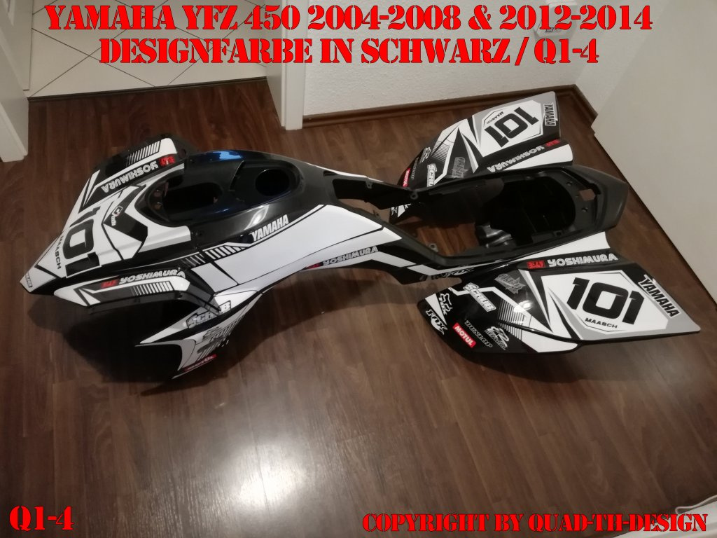 Fox Q1-4 für Yamaha YFZ 450 2004-2008 & 2012-2014