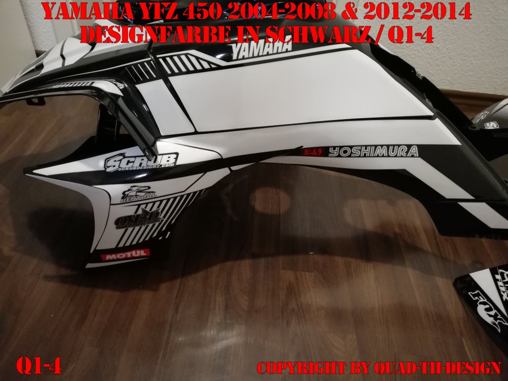Fox Q1-4 für Yamaha YFZ 450 2004-2008 & 2012-2014