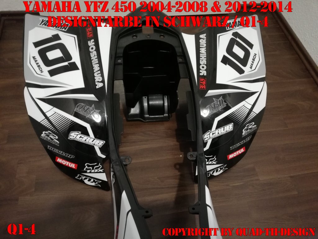 Fox Q1-4 für Yamaha YFZ 450 2004-2008 & 2012-2014