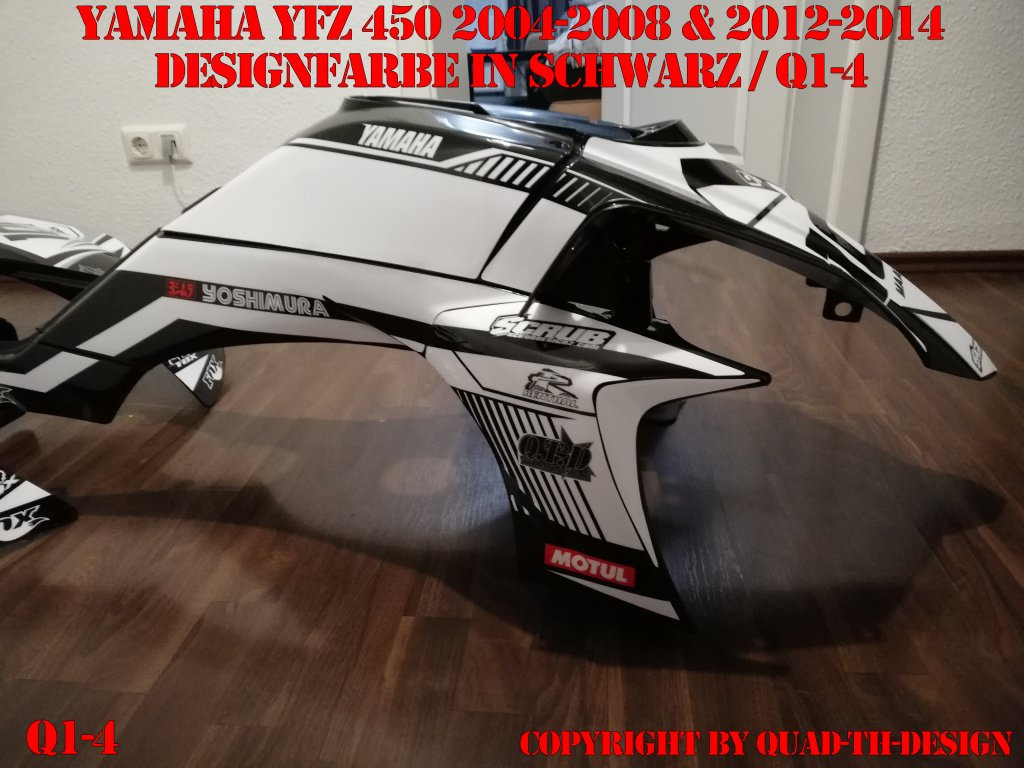Fox Q1-4 für Yamaha YFZ 450 2004-2008 & 2012-2014