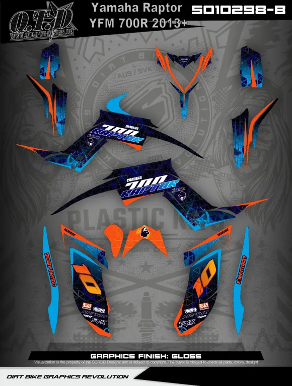 SO10298 for the Yamaha Raptor YFM 700R 2013+