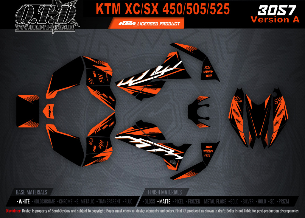 SO3057 Variant A for KTM XC 525
