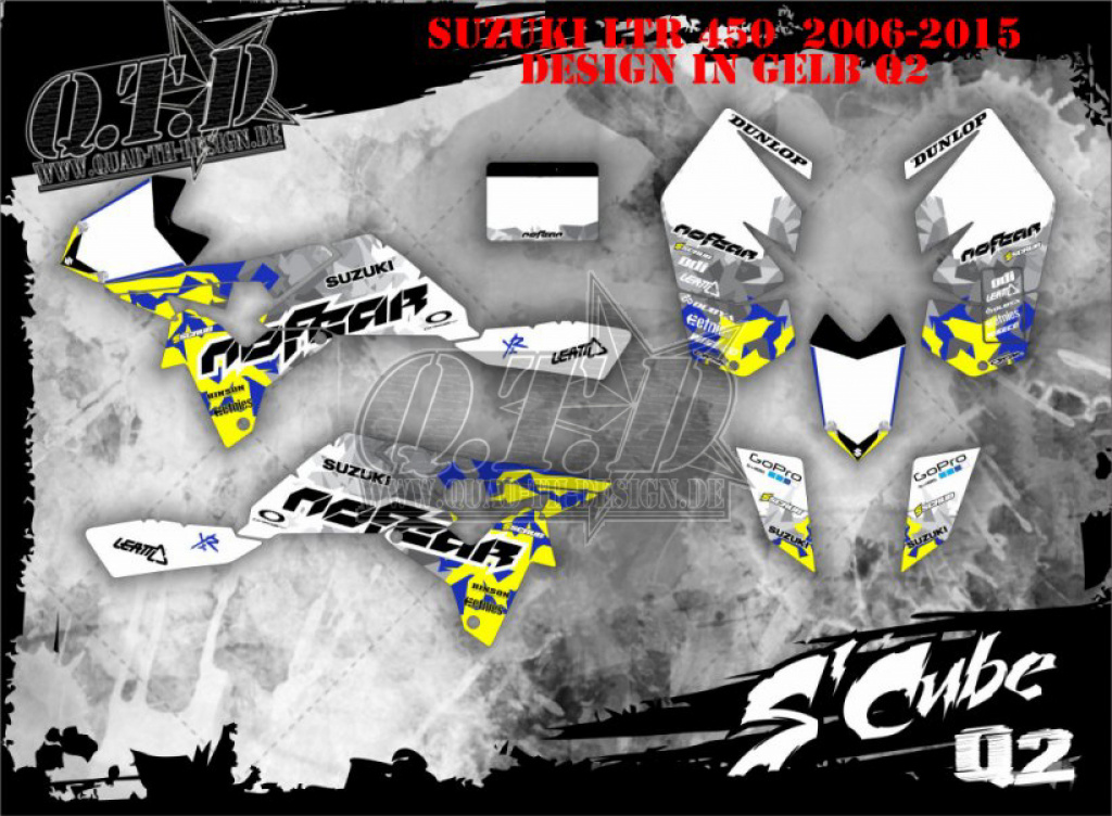 SCube Gelb für Suzuki LTR 450