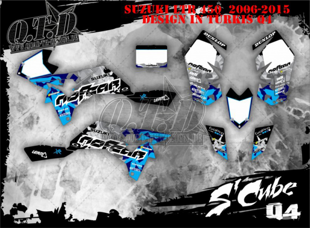 SCube Türkis für Suzuki LTR 450