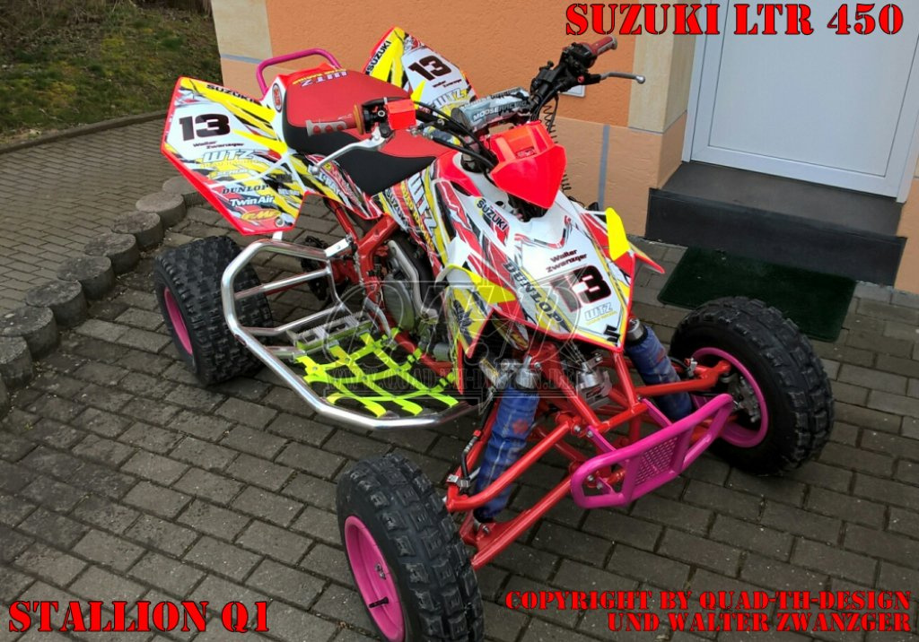 Stallion Rot für Suzuki LTR 450
