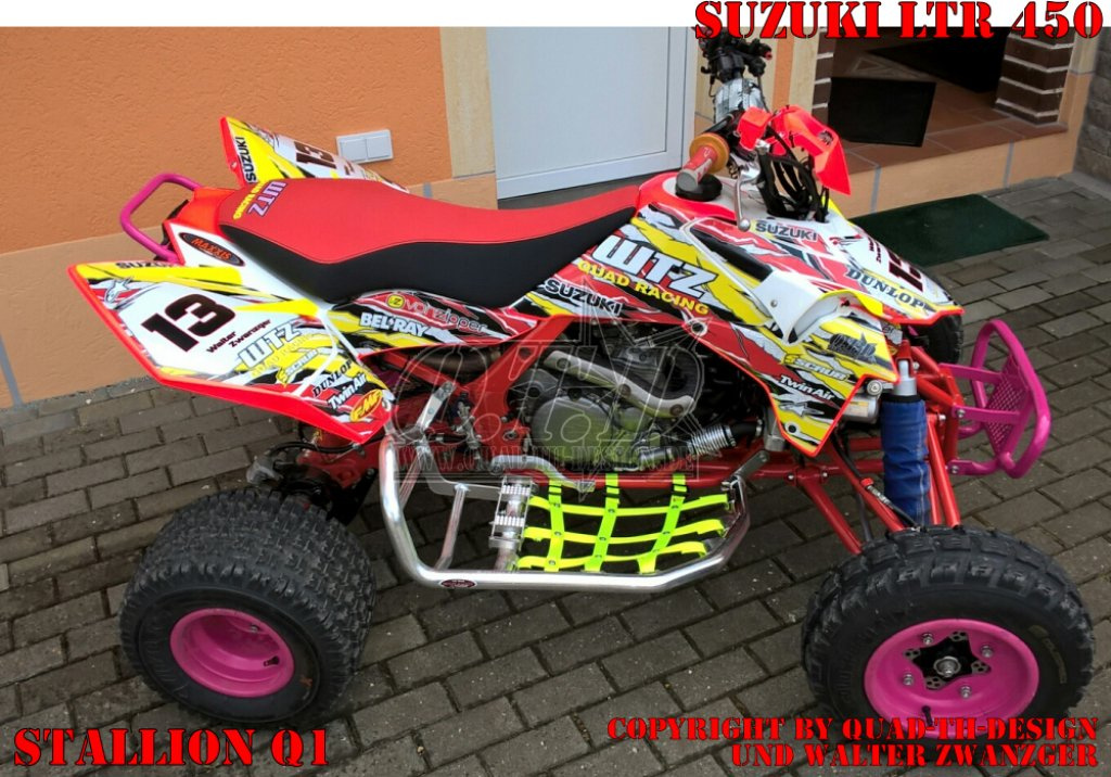 Stallion Rot für Suzuki LTR 450
