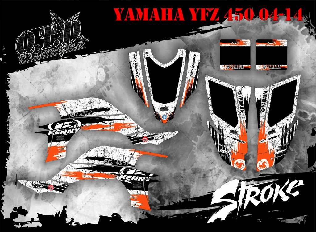 Stroke-Kenny für Yamaha YFZ 450 2004-2008 & 2012-2014